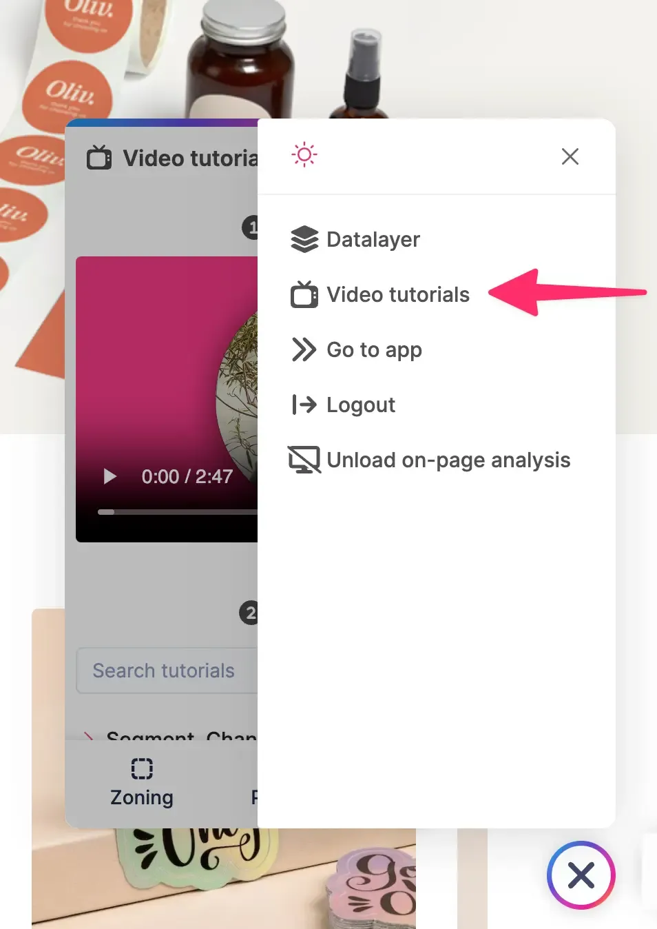 Tutorial videos in OPA