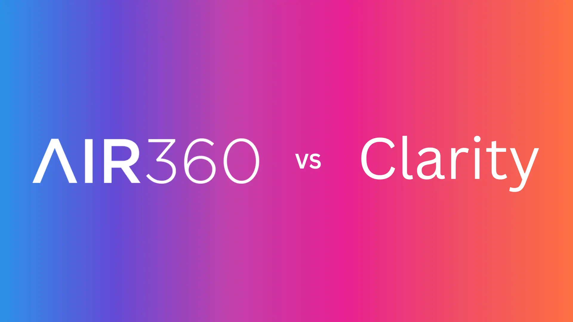 Air360 vs Microsoft Clarity